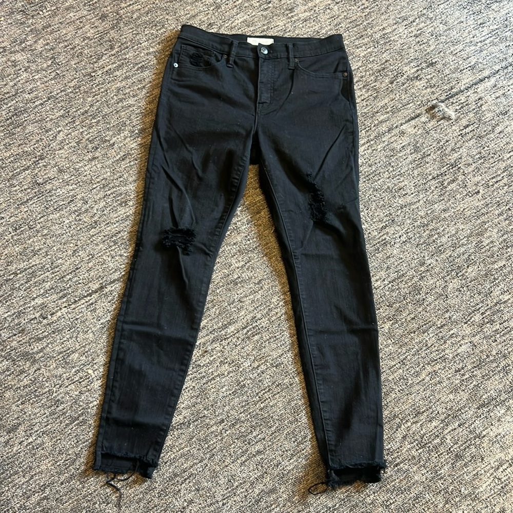 Madewell 9” high-rise skinny jeans size 29